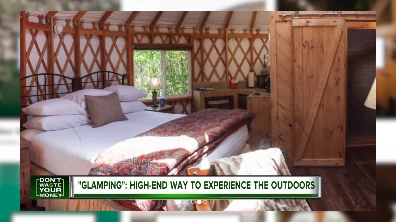 'Glamping:' High-end way to experience the outdoors