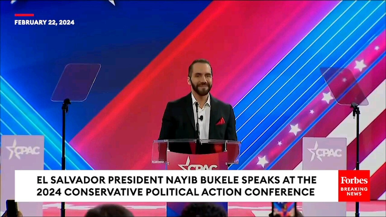 President Nayib Bukele CPAC Speech