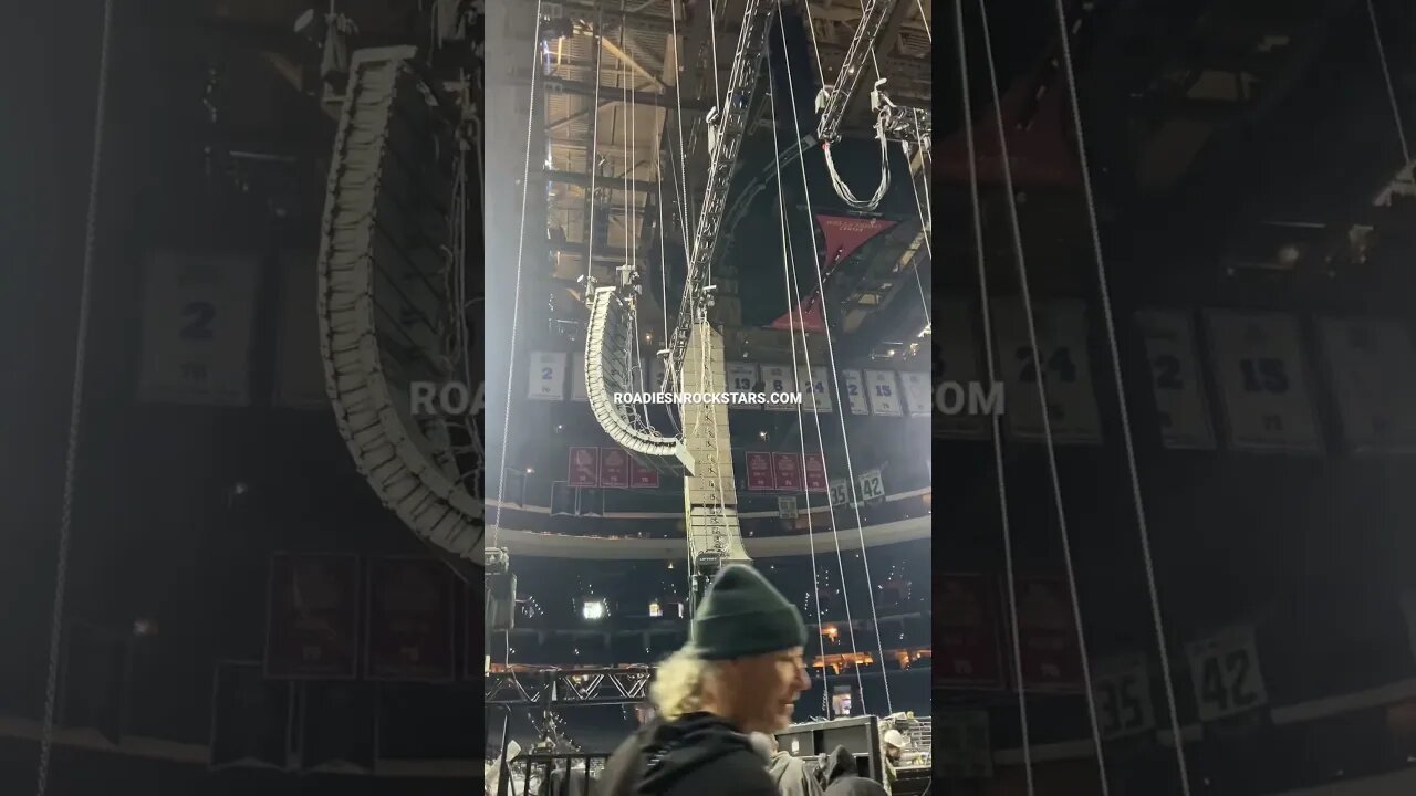 L-Acoustic K1/K2 going up in Boston for IHeart Radio’s Jingle Ball