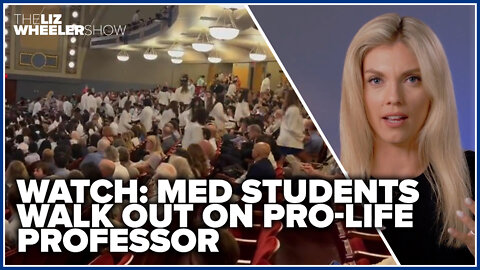 WATCH: Med students walk out on pro-life professor