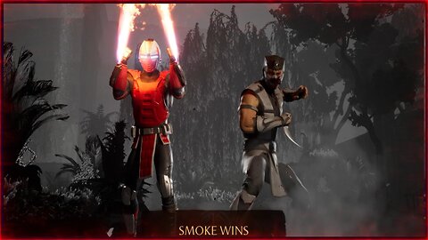 MK 1 Smoke vs Johnny Cage