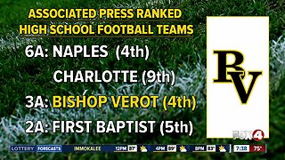 SWFL high school football rankings for October 8, 2019