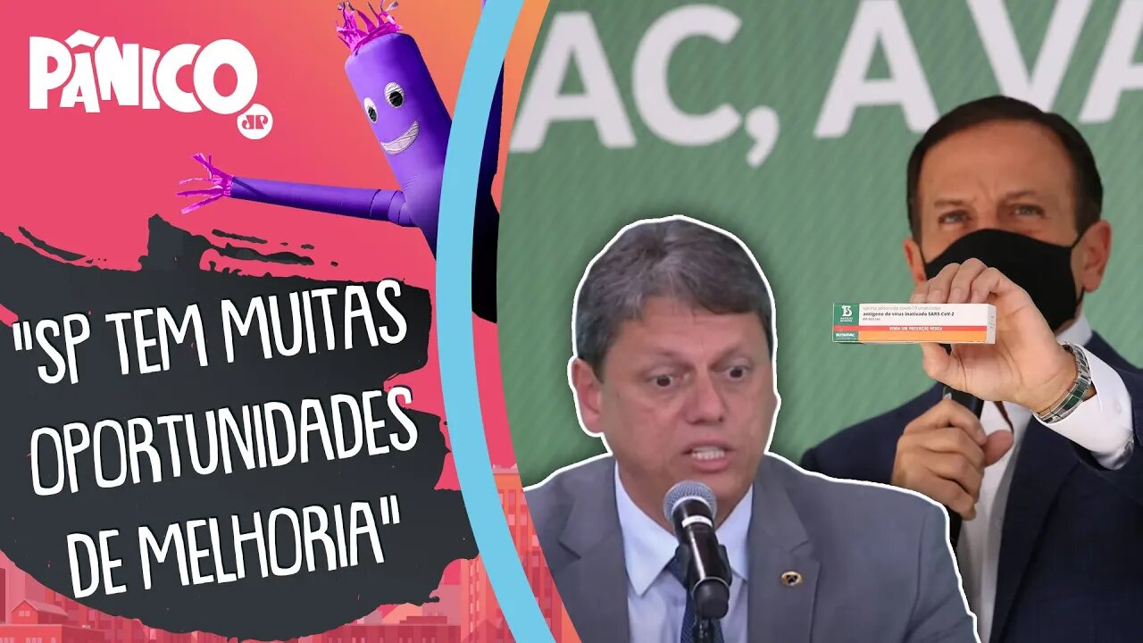 Tarcísio de Freitas analisa GESTÃO DE DORIA EM SP: O PAI DA VACINA TAMBÉM É O VILÃO DO ESTADO?