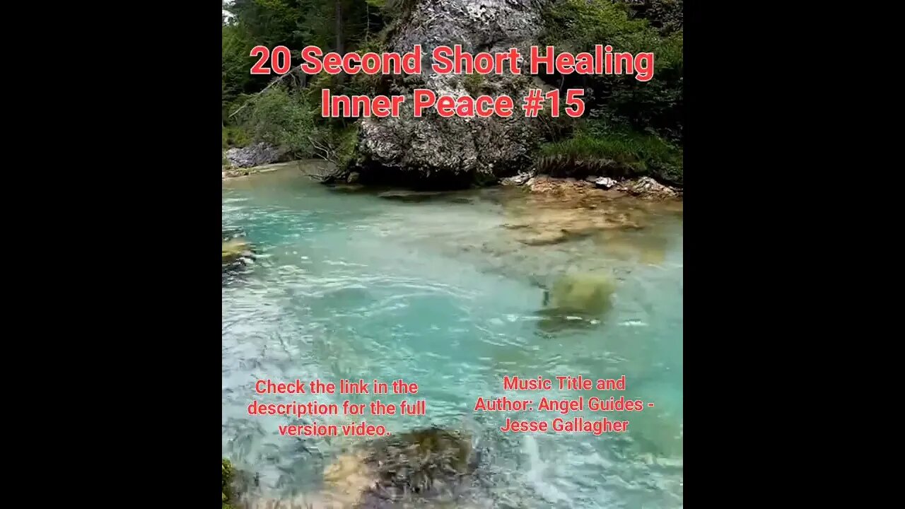 20 Second Short Healing Inner Peace | Meditation Music | Angel Guides | #15 #Meditation #shorts