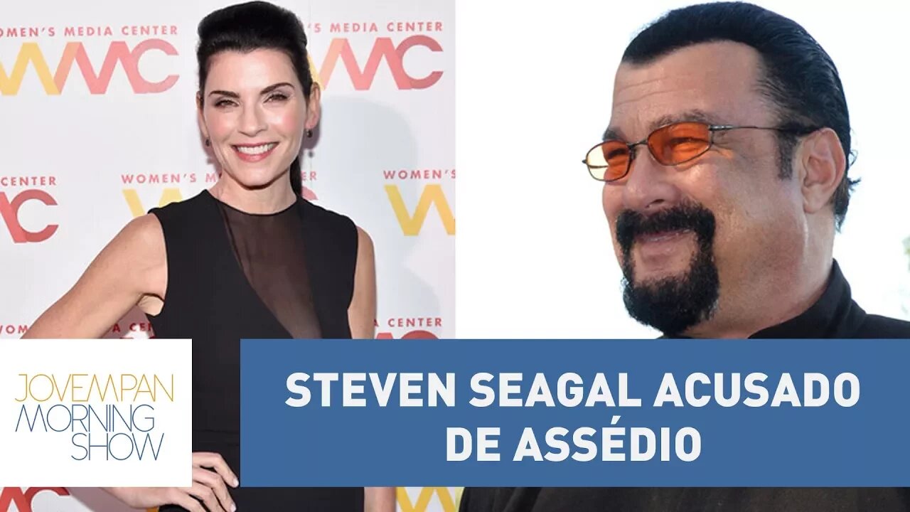 Julianna Margulies, estrela de The Good Wife, acusa Steven Seagal de assédio sexual