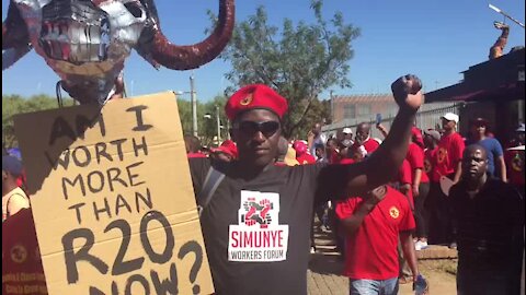 WRAP: Vavi threatens two-day strike should government not heed demands (gDx)