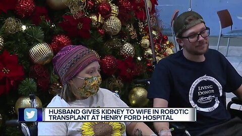 Michigan husband gifts his wife a kidney just in time for Christmas