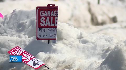 Snow won’t stop Ashwaubenon Rummage Sale weekend