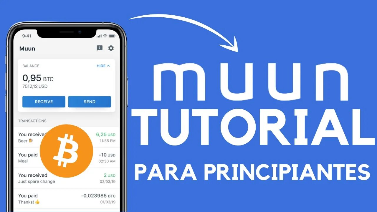 ⚡️ MUUN WALLET | TUTORIAL COMPLETO desde CERO | Instalación, envíos y retiros, comisiones, etc. 2023