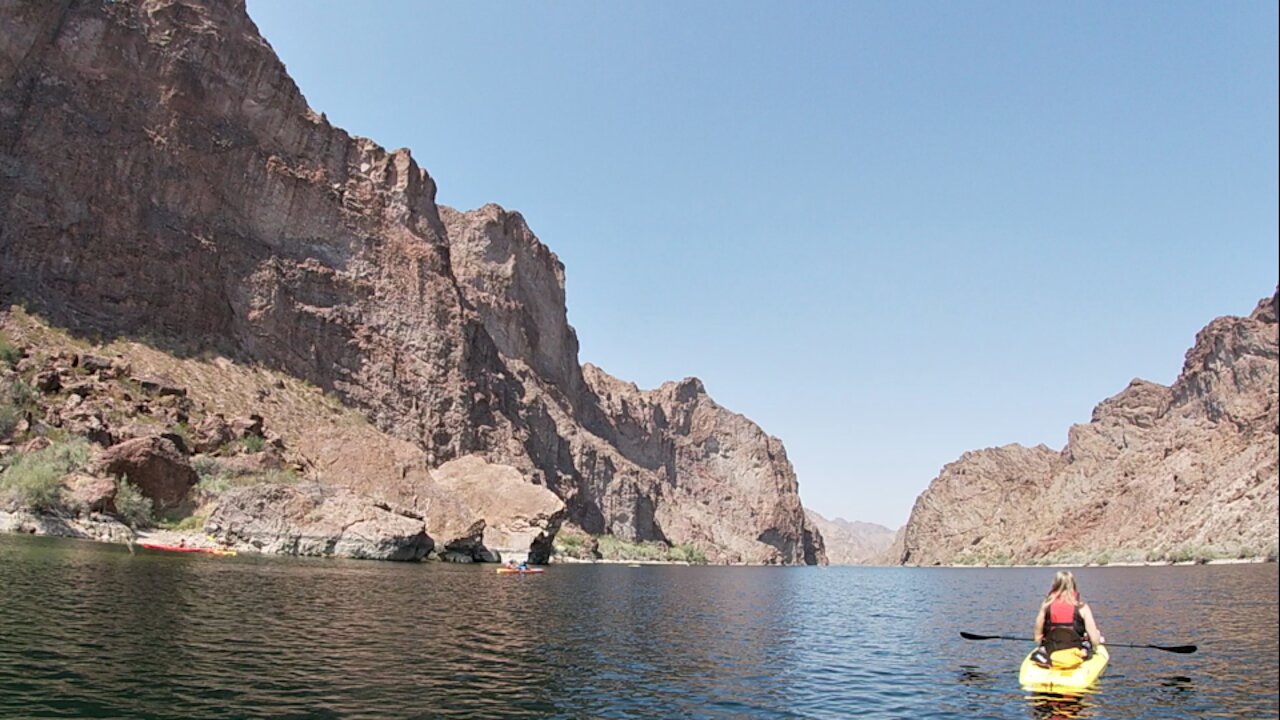 Emerald Cove Kayaking the Colorado River