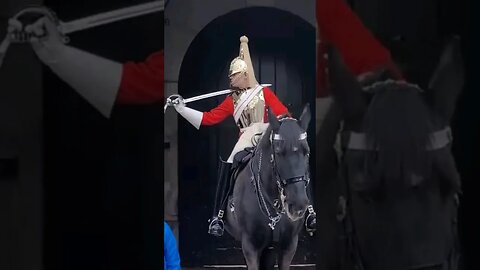 Press the button #horseguardsparade