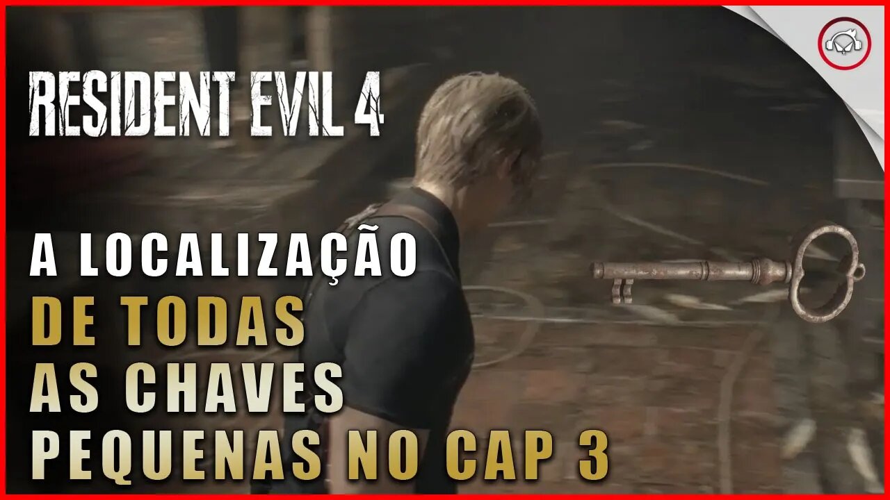 Resident Evil 4 Remake, A localização de todas as chaves pequenas no cap 3 | Super-Dica