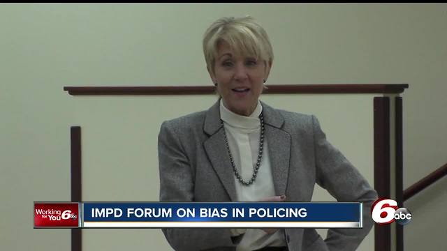 Indianapolis police holds forum on bias policing