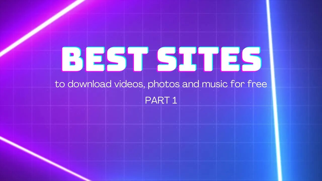 5 Best FREE STOCK PHOTO/VIDEO/MUSIC Websites مواقع لتحميل صور وفيديوهات بدون حقوق