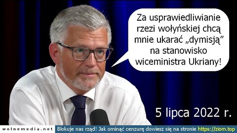 Ambasador broniący rzezi wołyńskiej po dymisji awansuje na wiceministra Ukrainy