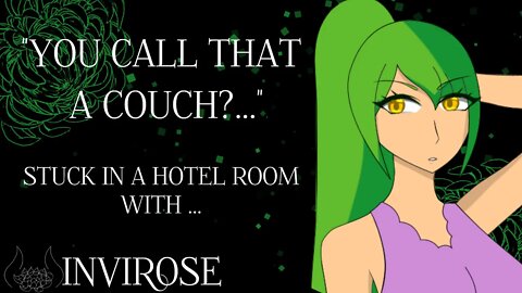 [ABRASIVE GIRL ASMR]Stuck Sharing a Hotel Room[Talkative][Shy Listener] NSFW