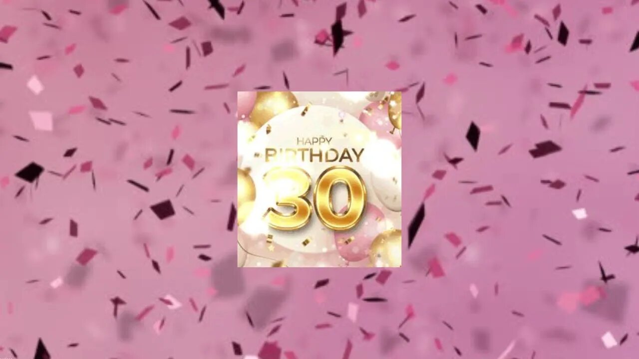 Maggie’s Milestone Birthday Scrapbook- The Big 30 🎂🎁🎊🎆