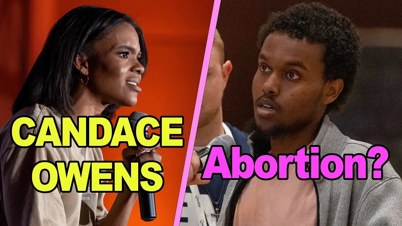 Candace Owens Debates Student's Abortion Argument *full video*