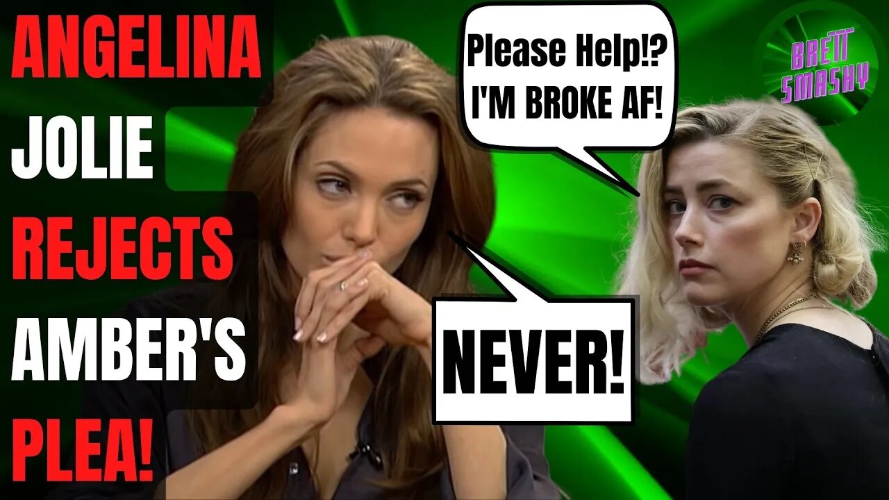 Amber Tries To LATCH On To Angelina Jolie But Gets SHUT OUT