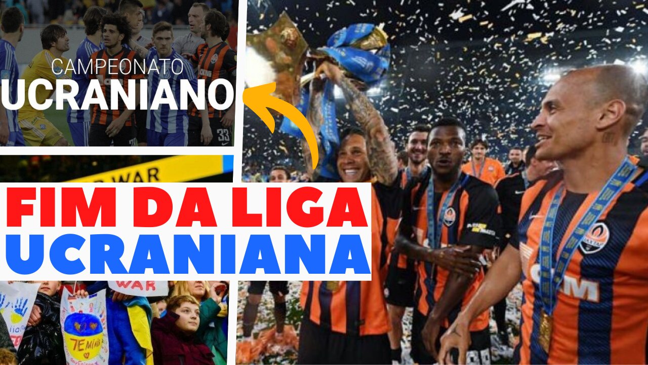 Fim da liga Ucraniana de Futebol sem Campeão.