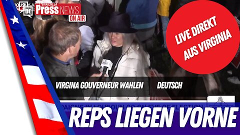 Virginia Gouverneur Wahlen LIVE