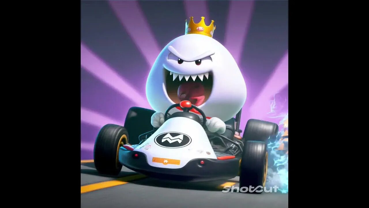 Some Really Cool Super Mario Cart AI Generated Artwork!!!