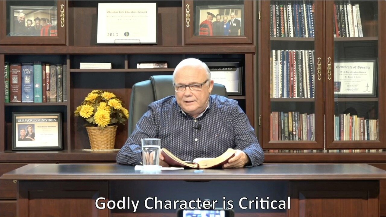 Godly Character is Critical