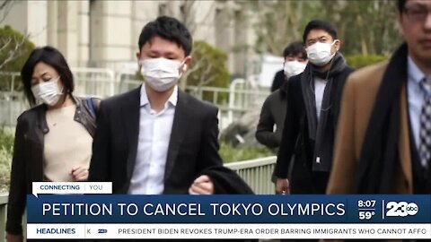 Petition to cancel Tokyo Olympics