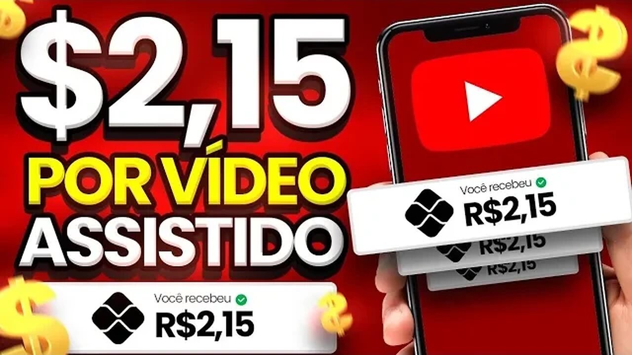 Ganhe dinheiro ASSISTINDO VÍDEOS agora [ NOVO APP QUE PAGA ]