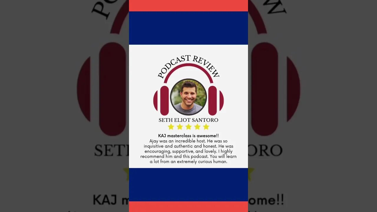 Who else wants to be a super-cool podcast guest like Seth Elliot | Review | #shorts