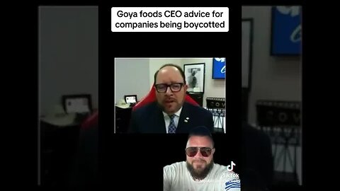 Advice To Companies Being Boycotted. From CEO Of GOYA Foods.