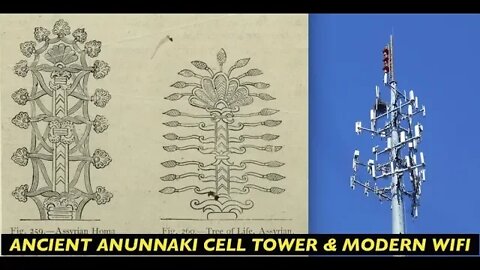 Secrets of the Gods, Is the Anunnaki Tree of Life Symbol an Ancient Cell Phone WiFi Tower?