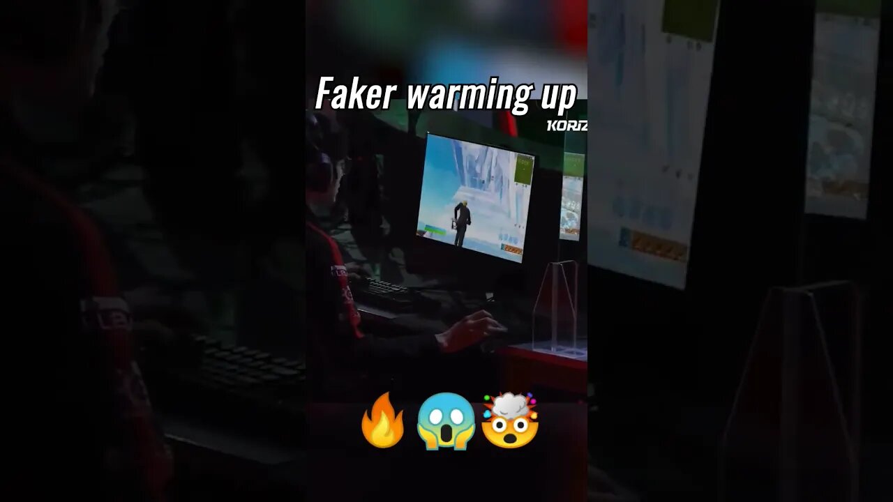 Faker Riscaldamento ai Mondiali 🔥😱🤯