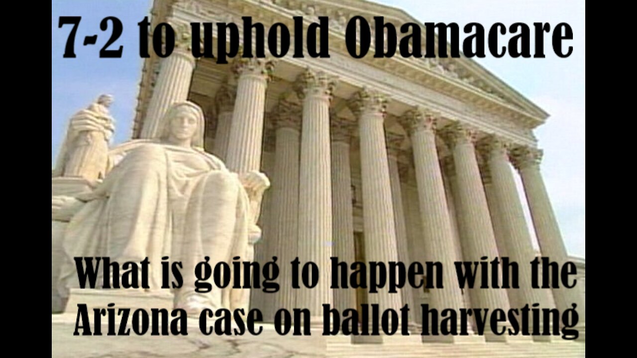 7-2 to uphold Obamacare