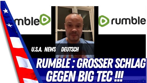 Donnerstag Abend Eilmeldung: Rumble: Grosser Schlag gegen Big Tec