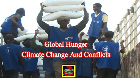 Starvation kills millions every year: Climate change & conflict making problem worse