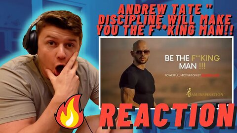 IRISH REACTION TO Andrew Tate " DISCIPLINE WILL MAKE YOU THE F**KING MAN!!