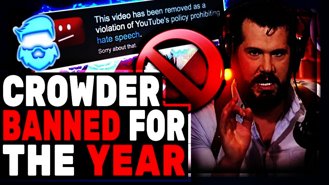 Youtube BANS Steven Crowder For The Year! Media Demands Permanant Ban Over Elon Musk Episode