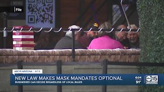 Arizona businesses no longer have to enforce city mask mandates