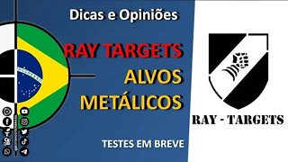 Treino, competição e muita diversão - Alvos Metálicos RAY TARGETS