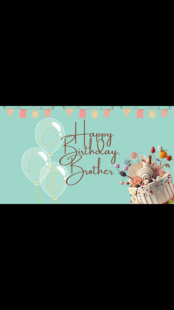 Happy birthday Brother || birthday wishes for brother 😇🥰