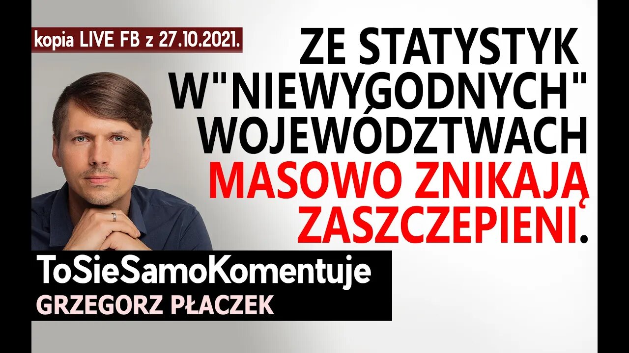 Afera w MZ? Z oficjalnych statystyk w "niewygodnych" województwach masowo ZNIKAJĄ zaszczepieni!