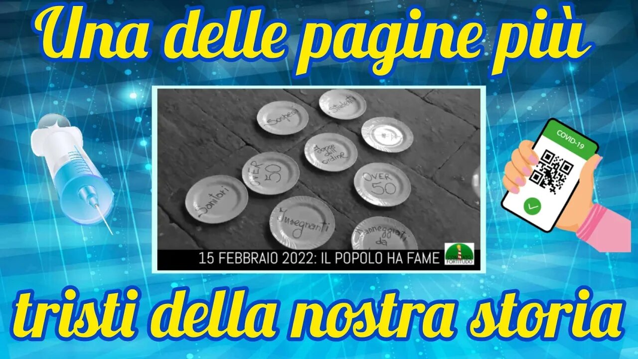 15.02.2023 - Un anno fa l'introduzione dell'obbligo del siero per gli over 50, per poter lavorare!