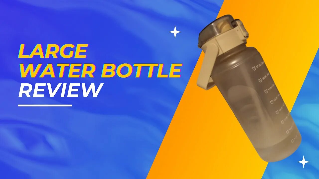 Large Water Bottle Review