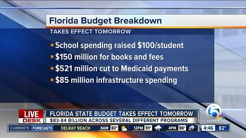 Hard-fought Florida budget finally takes effect