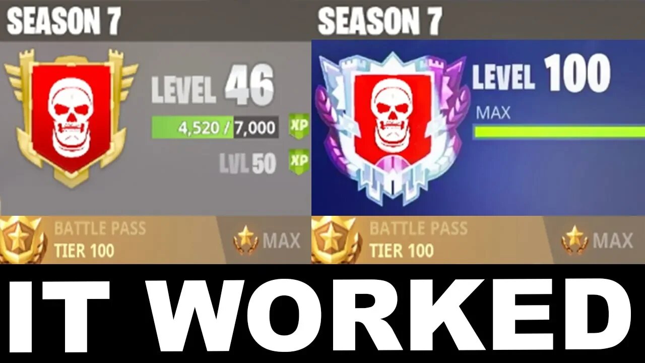 this CHEAT will get YOU MAX TIER 100... (Season 7 Secrets)