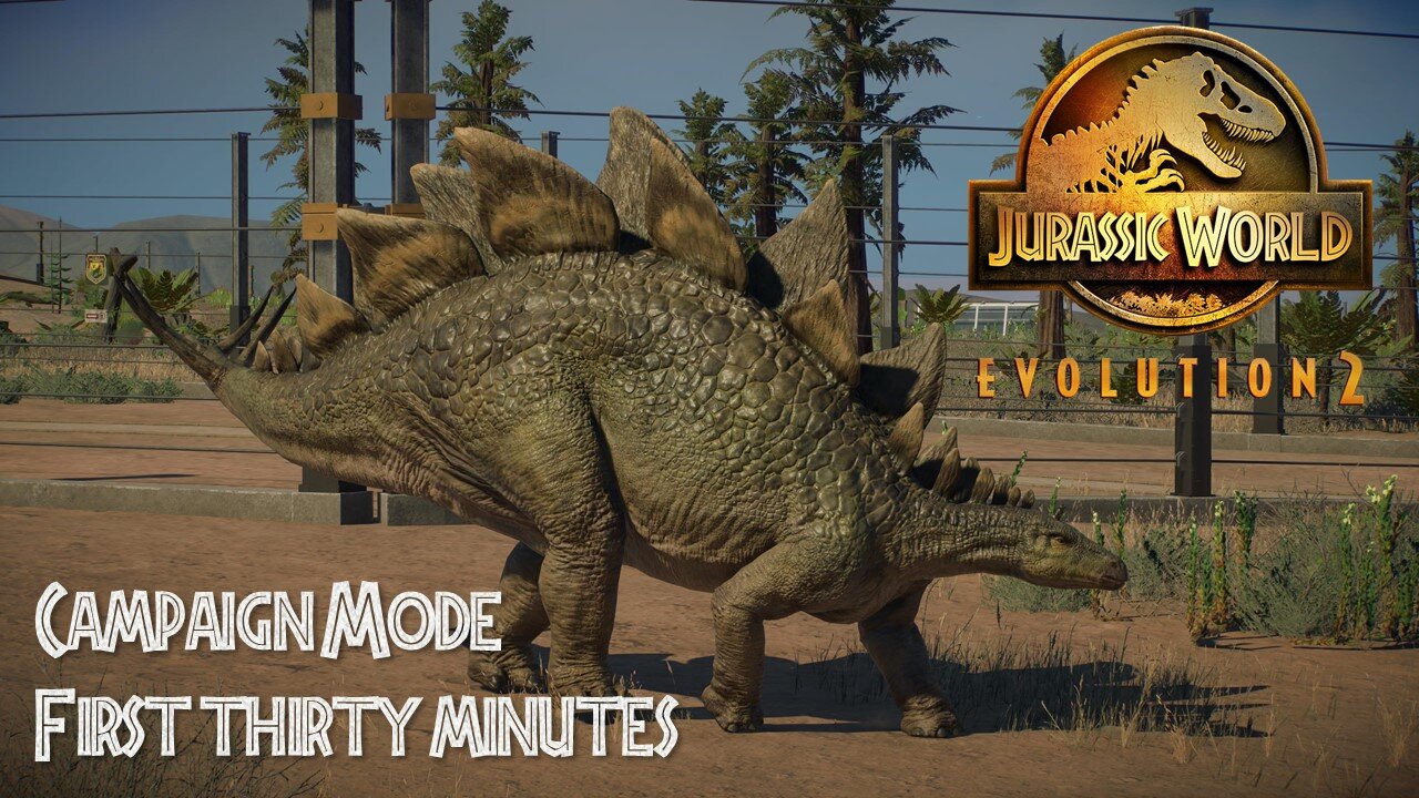 First 30min of Campaign Mode | Jurassic World Evolution 2 | PS5 Gameplay