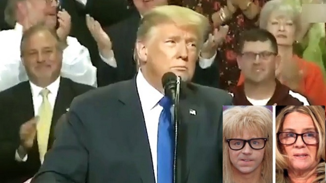 Trump mocks Christine Blasey Ford's sketchy testimony