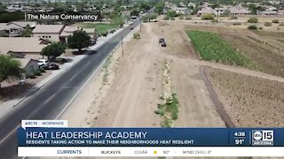 Heat Leadership Academy to teach residents how to take heat mitigation into their own hands