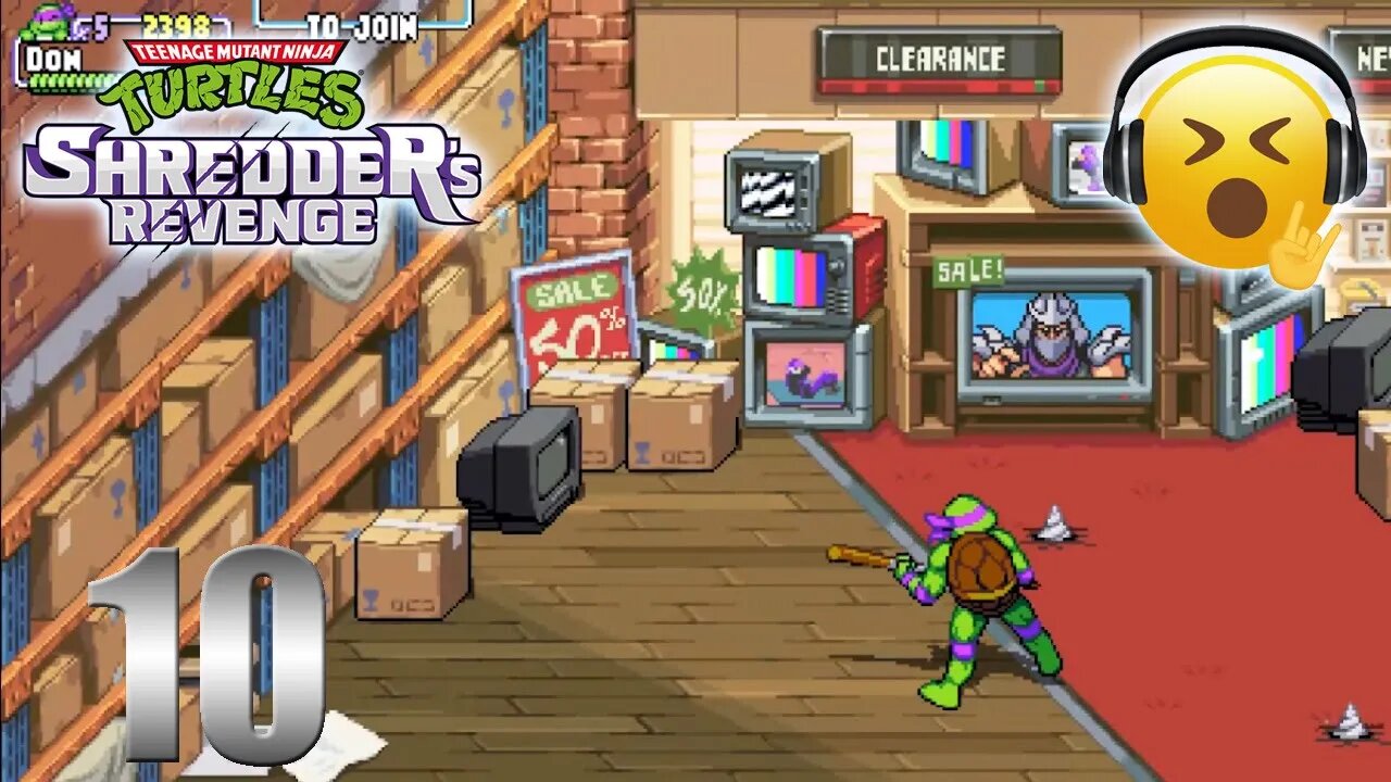 TMNT: Shredder's Revenge - Episode 10: A Few Screwsloose!